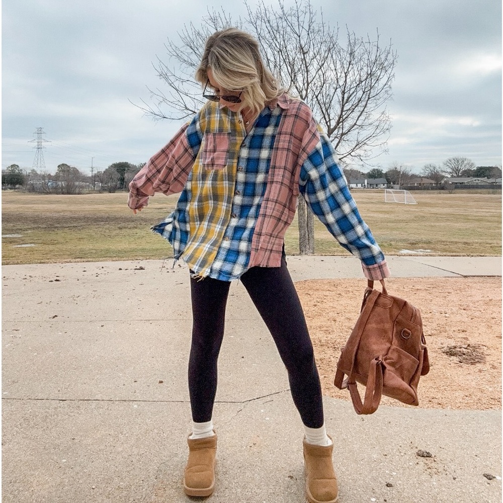 Noelle Patchwork Shirt